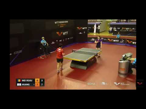 WTT Feeder Doha 2022, QLF R1 - Bianca Mei-Roșu vs Huang Yu-Jie