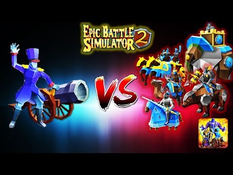 Epic Battle Simulator 2 | 120 CANNONS VS EVERY CAVALRY UNIT!!!