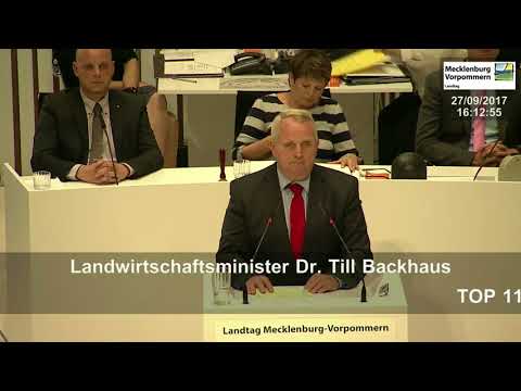 Praxistauglicher Umgang mit dem Wolf - Till Backhaus