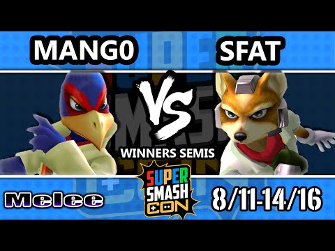 SSC 2016 SSBM - C9 Mango (Falco) Vs. CLG | SFAT (Fox) - Melee Winners Semis