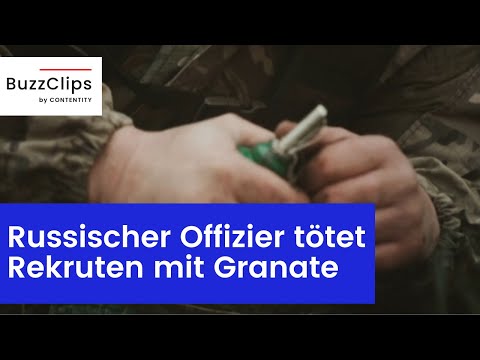 Russischer Offizier tötet aus Versehen Rekruten mit Handgranate