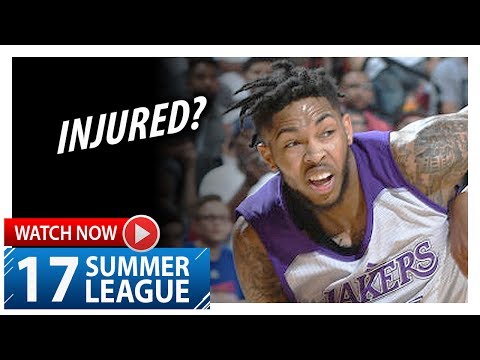 Brandon Ingram Full Highlights vs Clippers (2017.07.07) Summer League - SICK 26 Pts, Injured?