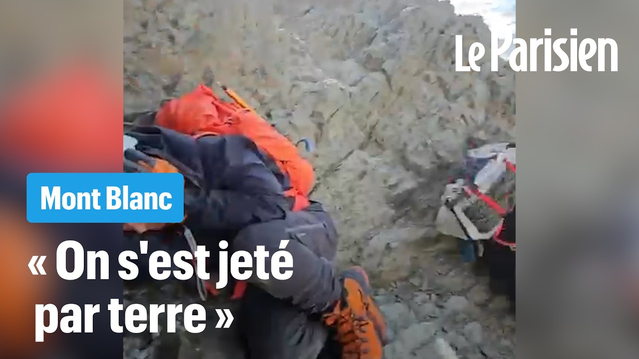 Illustration: Mont-Blanc : la canicule fait s'effondrer la montagne, des morts et des refuges fermés