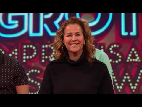 Paulien Huizinga heeft een zwakke plek - DE GROTE IMPROVISATIESHOW