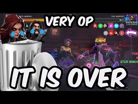 THE END OF DARK PHOENIX - Nico Minoru 7 Star Gameplay First Look - Marvel Contest of Champions