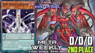 D/D/D 2ND PLACE FINISH!! META WEEKLY 226 [Yu-Gi-Oh! Master Duel]