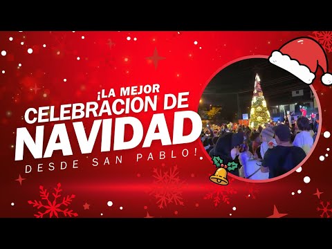 ¡Fiesta de Navidad en San Pablo de Heredia con EL GRINCH y Mickey Mouse!