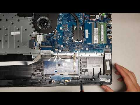 HP Laptop 17-by3613dx Disassembly RAM SSD Hard Drive Upgrade Repair LCD Screen Replacement Part 1