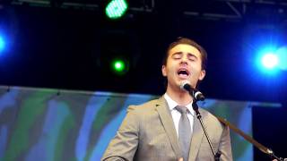 Darius Campbell singing &#39;Time of Your Life&#39; at Mercedes Benz World.