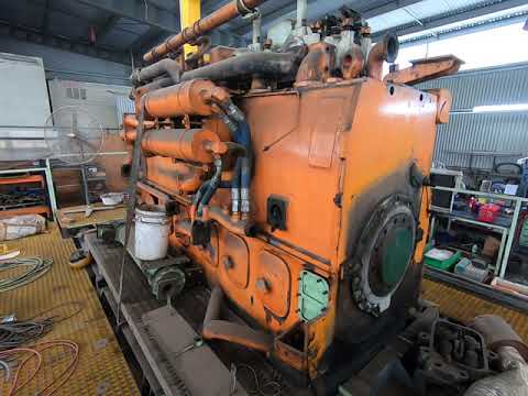 ALCO 6-251B engine walk Lithgow NSW.  Mon 18th Jan 2021