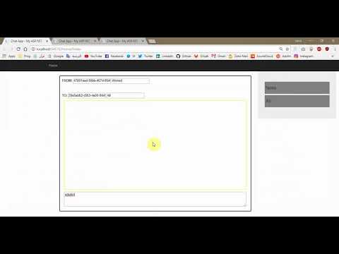8-SignalR - Create a RealTime ChatApp (start chat between clients)