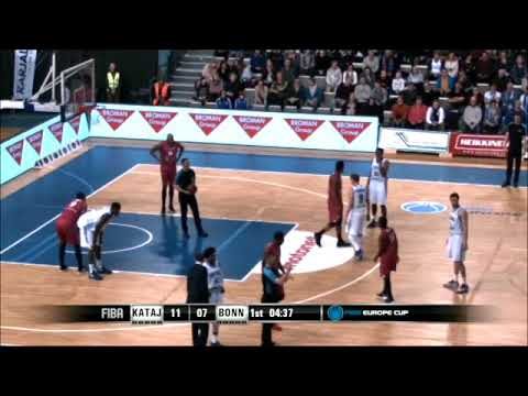 SANDERS, Jamarr  Kataja   Bonn 22 02 17 FIBA Europe Cup