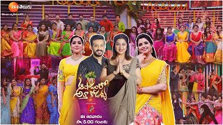 Aashadamlo Athakodallu Event Full Promo Sangeetha 