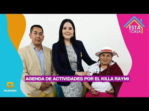 Agenda de actividades por el Killa Raymi