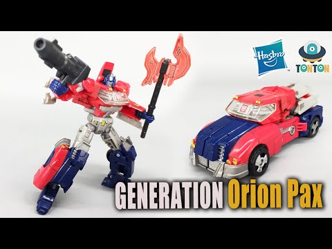 Transformer Generation Deluxe Orion Pax / Optimus Review