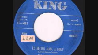 The 5 Royales - I'd Better Make A Move