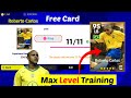 How to Upgrade Roberto Carlos Max Level and Rating (Free Card) - in efootball pes 2023 Mobile