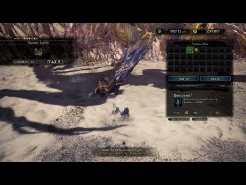 Monster Hunter World: Iceborne Shara Ishvalda Lance solo 17'49'' Tenderplate farm