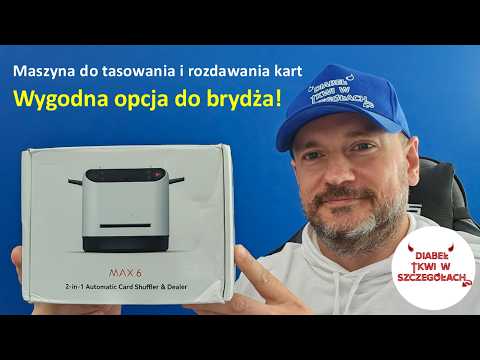 Recenzja automatycznej maszyny do tasowania i rozdawania kart Max6