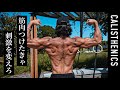 筋肉を発達させる鍵は◯◯ | Calisthenics式スーパーセットで追い込む [カリステニクス･自重トレ][つり輪][モデル]