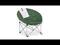 Moon Chair dunkelgrün Schwarz - Grün - Silber - Metall - Textil - 100 x 96 x 74 cm