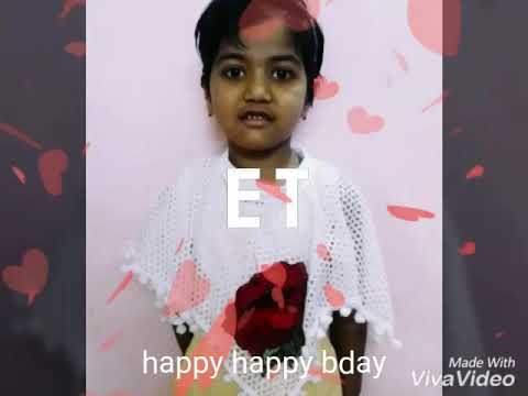 Happy birthday Aarohee (siddhi)