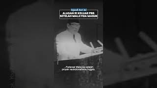 Alasan Indonesia Keluar dari PBB di Era Soekarno 7 Januari 1965, Sempat Tentang Kemerdekaan Malaysia