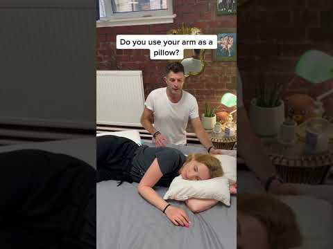 Do you use your arm as a pillow?