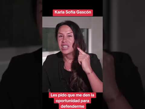Karla Sofía Gascón afirma que “hay algo muy oscuro” tras la aparición de sus tuits ofensivos