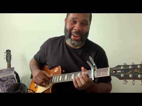 BLUES GUITAR LESSON "A POSITION BLUES" WITH KIRK FLETCHER