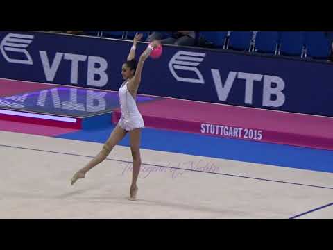 Shasangari NAGARAJAN (MAS) ball - 2015 Stuttgart worlds Qualifs
