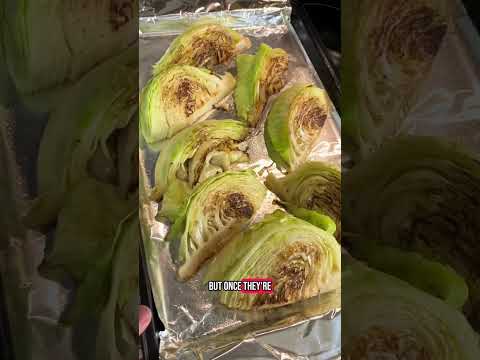 Creamy Cheesy Garlic & Herb Cabbage Wedges