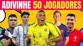 ADIVINHE 50 JOGADORES DE FUTEBOL EM 9 SEGUNDOS ⚽ QUIZ DE FUTEBOL 2026