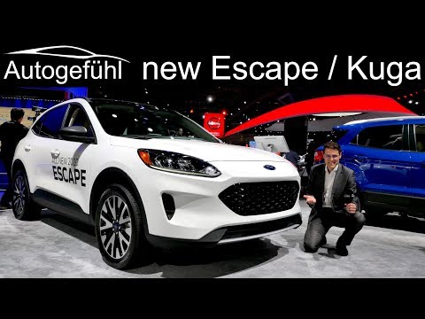 All-new Ford Escape 2020 Ford Kuga Exterior Interior REVIEW - Autogefühl