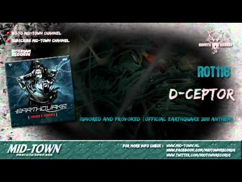 D-CEPTOR - IGNORED ANDPROVOKED OFFICIAL EARTHQUAKE 2011 ANTHEM