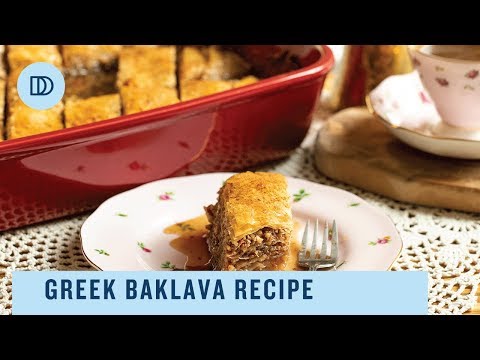 THE BEST Baklava Recipe (Easy!!)