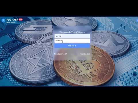 Новый облачный майнинг без вложений Pos Hash