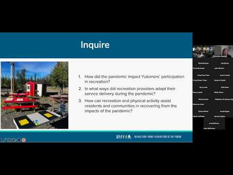 Panel C - Pandemic Impacts on Rural Recreation in the Yukon Territory (RPAY)