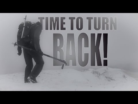 Chasing Mountain Snow and Turning Back in Wild Weather!