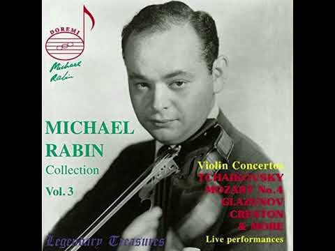 Michael Rabin - Tchaikovsky: Violin Concerto in D Major, Op. 35