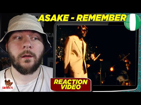 ASAKE JUST KEEPS GETTING BETTER! | Asake - Remember | CUBREACTS UK ANALYSIS VIDEO