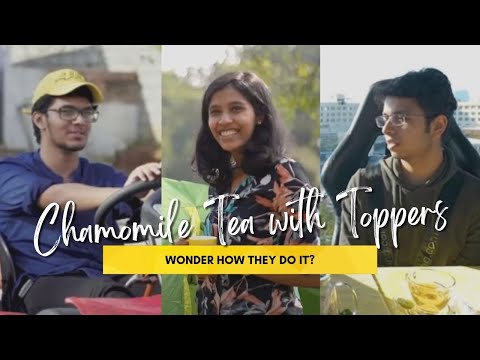 Chamomile Tea with Toppers - Wonder How They Do It?