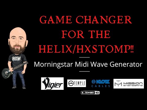 GAME CHANGER FOR THE HELIX/HX STOMP!! | Morningstar Midi Wave Generator