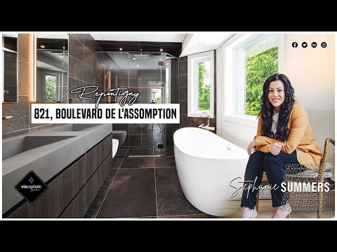 821, boulevard de L'Assomption, Repentigny - 1 300 000$ STEPHANIE SUMMERS ViaCapitale Signature