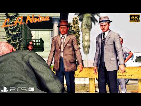 L.A. NOIRE ™ PS5 Pro Gameplay Walkthrough (FULL GAME) 4K - No Commentary