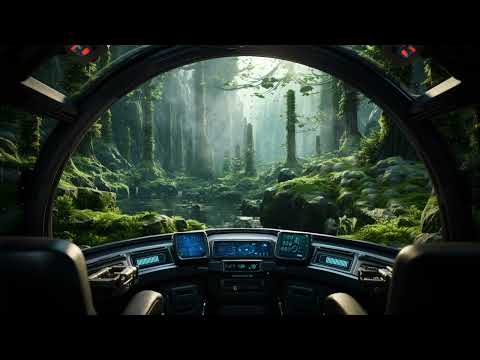 Radio Chatter From Kepler 452b First Landing & Surface Scan. Sci-Fi Ambiance for Sleep, Study, Focus