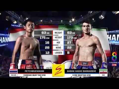 Babak Haghi & Petchbuengkan Muaythai Superchamp 2019