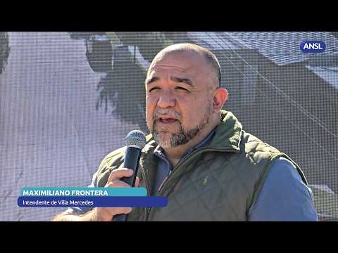 Lanzaron una nueva etapa de pavimentación en nueve barrios de Villa Mercedes