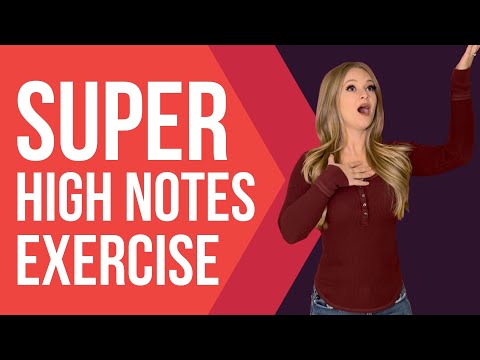 Mariah Carey High Notes Vocal Exercise