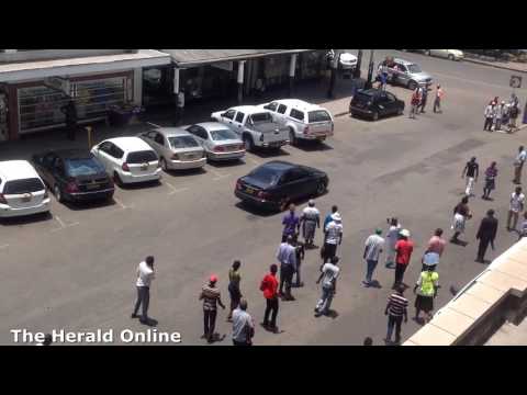 Harare motorist's moment of defiance